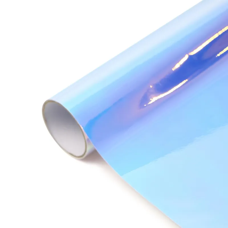 Holographic Opal Vinyl RB65026 Opal Light Blue
