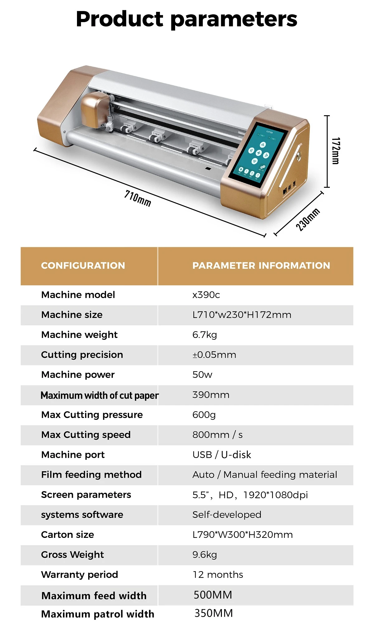 A3 Plus Mini Label Cutting Machine Catalogue